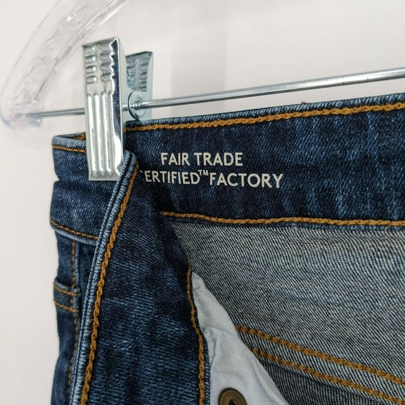 Universal Thread High Rise Skinny Jeans 4 27 R Medium Wash Denim Blue Fair Trade - Picture 8 of 11